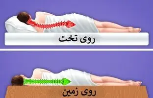 فوایدخوابیدن روی زمین رو می دونی؟