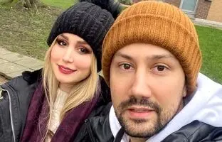 سلفی خاص همسر شاهرخ استخری به بهانه نوروز