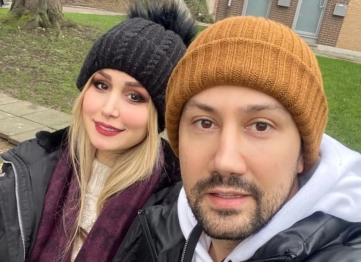 سلفی خاص همسر شاهرخ استخری به بهانه نوروز