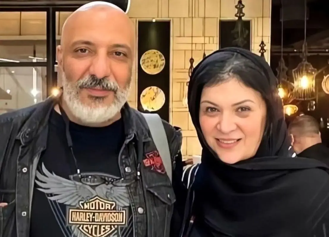 (عکس) تیپ و استایل جالب امیر جعفری و ریما رامین فر در یک کارگاه کفش دوزی