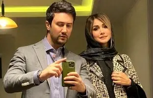 عکس پدر و دختریِ شاهرخ استخری در عید نوروز