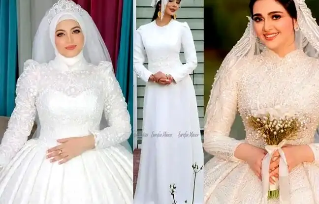 (تصاویر) این لباس عروسای پوشیده رو هر جایی پیدا نمی کنی!
