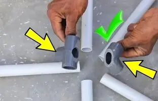 (ویدئو) یک روش هوشمندانه برای وصل کردن 5 لوله PVC آب به یکدیگر