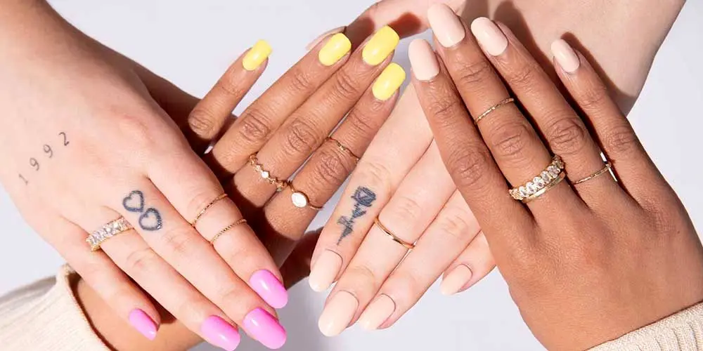 رنگ لاکت رو متناسب با پوستت انتخاب کن! اینجوری!