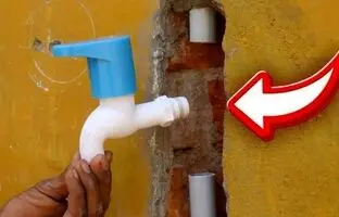 (ویدئو) لوله کش خبر نکنید، خودتان به همین سادگی شیرآب را به لوله توکار وصل کنید