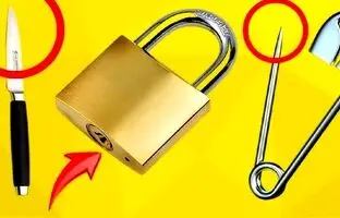 (ویدئو) 5 تکنیک جالب برای باز کردن قفل بدون کلید به روش کلیدساز آلمانی
