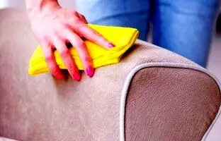 لوازم خانگی مخمل را چطور تمیز کنم؟