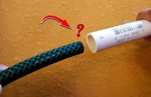 (ویدئو) چگونه شلنگ را بدون نیاز به شیر آب به لوله PVC وصل کنیم؟