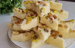 (ویدئو) طرز تهیه شیرینی برفی، یک شیرینی خوشمزه و متفاوت برای ماه رمضان