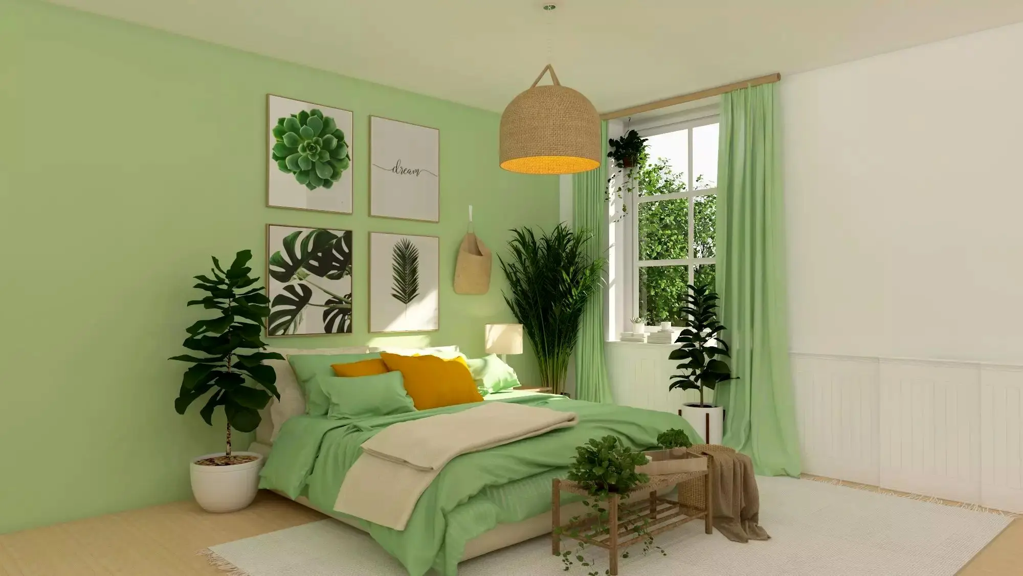 جذاب ترین ترفندهای چیدمان بهاری اتاق خواب