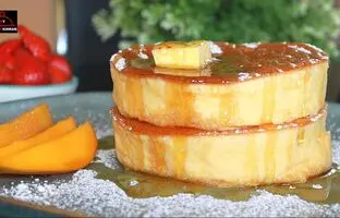 (ویدئو) طرز تهیه پنکیک ژاپنی، یک دسر خوشمزه و متفاوت برای ماه رمضان
