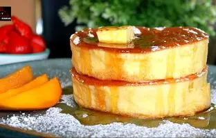 (ویدئو) طرز تهیه پنکیک ژاپنی، یک دسر خوشمزه و متفاوت برای ماه رمضان