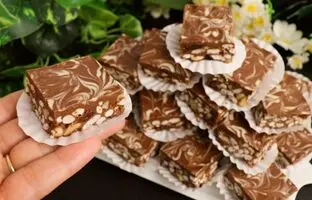 (ویدئو) طرز تهیه شکلات رژیمی مناسب عید و ماه رمضان