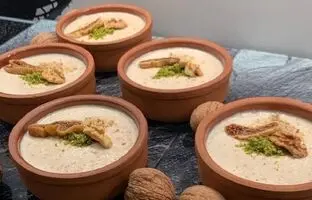 خسته نشدی از ژله و کرم کارامل؟! دسر شیر انجیر درست کن!