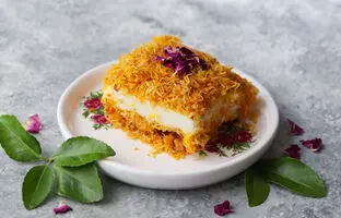 (ویدئو) طرز تهیه دسر کادایف: یک جایگزین متفاوت تر و خوشمزه تر برای باقلوا
