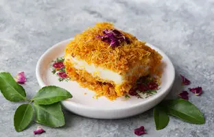 (ویدئو) طرز تهیه دسر کادایف: یک جایگزین متفاوت تر و خوشمزه تر برای باقلوا