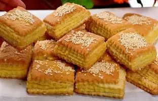 (ویدئو) طرز تهیه شیرینی زبان خانگی، ساده و خوشمزه