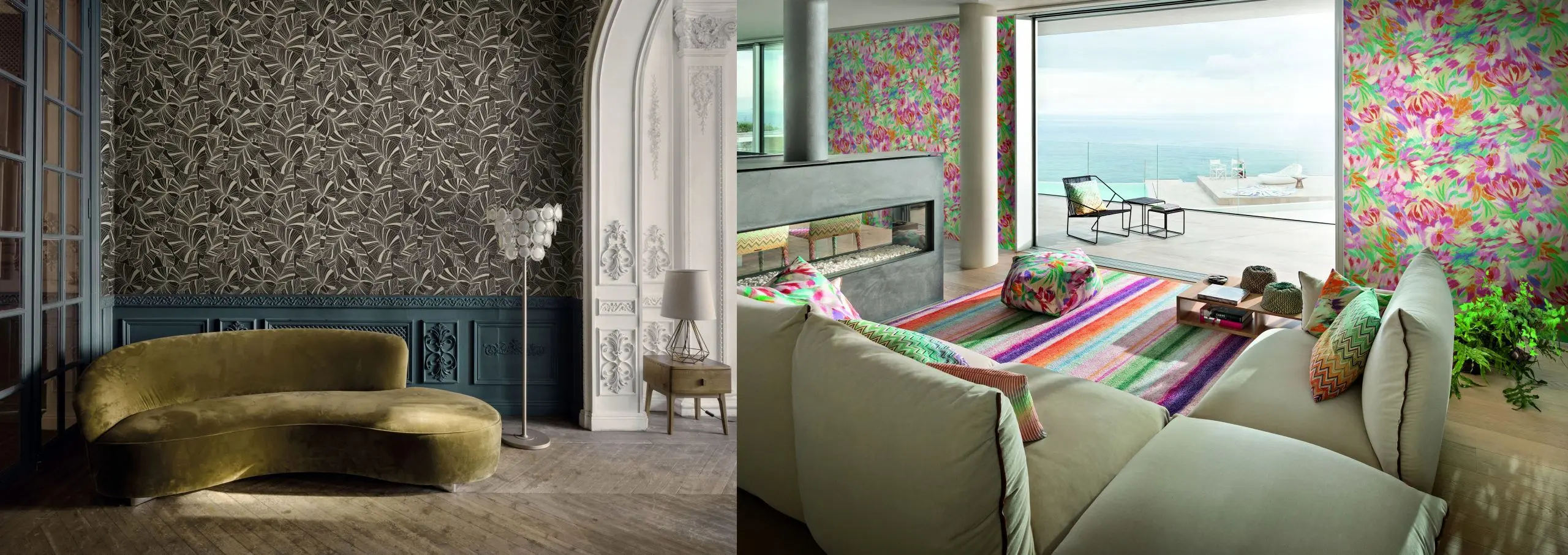 از سالن پذیرایی تا سرویس بهداشتی؛ راهنمای انتخاب کاغذدیواری