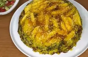 پلو سمنانی نخوردی تا حالا؟! پس زود دست به کار شو!