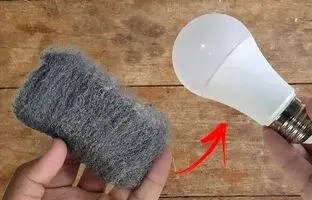 (ویدئو) نحوه تعمیرکردن ساده و سریع لامپ LED با سیم ظرفشویی
