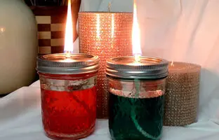 (ویدئو) نحوه درست کردن چراغ شمعی کاربردی با کمک قوطی کنسرو