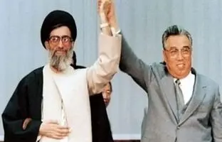 (ویدئو) ادای احترام رهبر کره شمالی به رهبر ایران