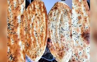 (ویدئو) فرآیند پخت نان بربری به شیوه افغان ها؛ تهیه نان در نانوایی کابلی