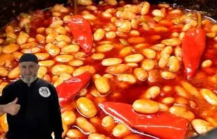 (ویدئو) طرز تهیه خوراک لوبیای چیلی به سبک آشپز مشهور ترکیه ای