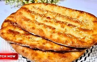 (ویدئو) طرز تهیه نان بربری نرم و خوشمزه در خانه به سبک آشپز ترکیه ای