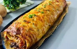 (ویدئو) با این رول سیب زمینی پیتزایی مهمونات و بچه ها رو شگفت زده کن