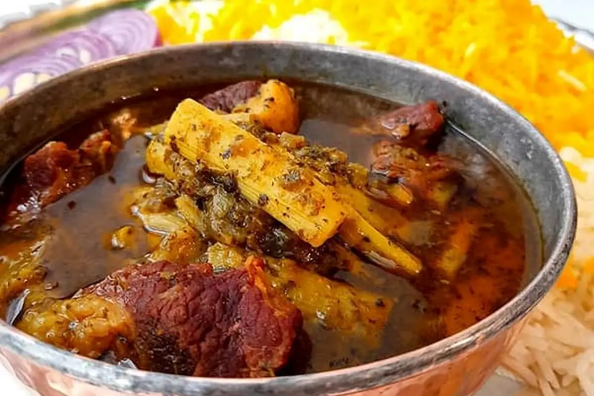 با خورش ریواس اونم به این خوشمزگی از شر کبد چرب خلاص شو!