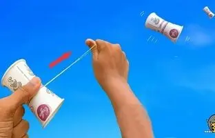 (ویدئو) ساخت هلیکوپتر با لیوان کاغذی به راحتی در خانه !