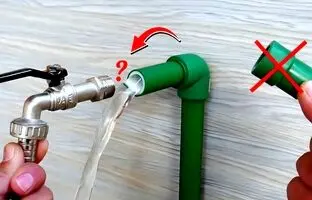 (ویدئو) لوله کش ها نمی خواهند این ترفند را بدانید؛ نحوه تعمیر نشتی لوله آب