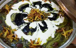 اندازه دقیق حبوبات آش رشته نذری و مجلسی