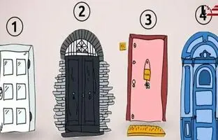 تست شخصیت شناسی / فقط با انتخاب یک در بزرگترین مانع زندگی ات را بشناس