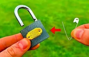 (ویدئو) دیگر نیازی به قفل ساز ندارید؛ سه روش برای باز کردن قفل بدون کلید!