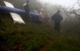 (ویدئو) اولین گزارش صدا و سیما از محل سقوط بالگرد رئیس جمهور