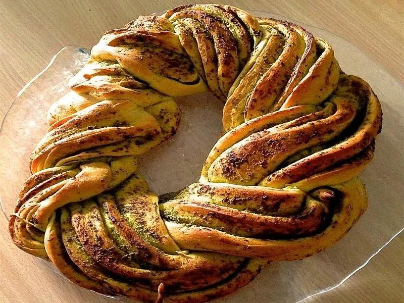 نان پستو رو با این دستور متفاوت حتما بپز!