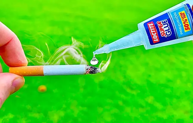 (ویدئو) ایده های جالب برای تعمیر وسایل پلاستیکی با چسب و خاکستر سیگار!