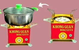 (ویدئو) یک روش ساده و کاربردی برای ساخت اجاق با حلب روغن 5 کیلوگرمی