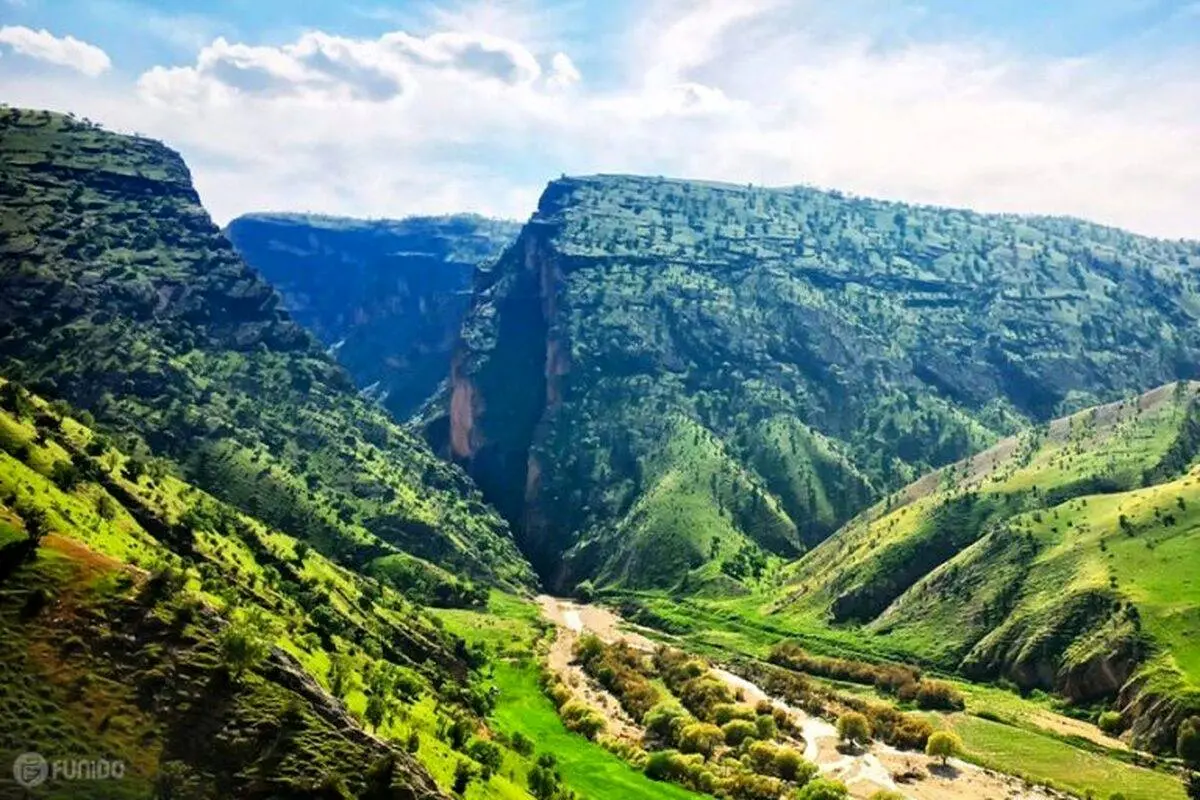 آرامش در تابستان؛ سرسبزترین روستاهای اطراف ایلام