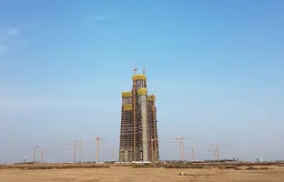 (تصاویر) پیشرفت ساخت‌وساز آسمان‌خراش جده که روی دست برج خلیفه می‌زند!