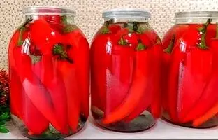 (ویدئو) طرز تهیه ترشی فلفل دلمه ای به سبک و سیاق آشپز روسی