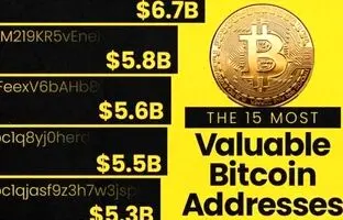 آدرس بیت کوین چیست؟ رتبه بندی ۱۵ آدرس با ارزش بیت کوین (+ اینفوگرافی)