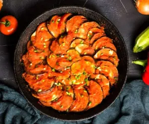 طرزتهیه غذا جدید با بادمجان؛ پاتلیجان چولاما بدون گوشت