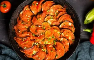 طرزتهیه غذا جدید با بادمجان؛ پاتلیجان چولاما بدون گوشت