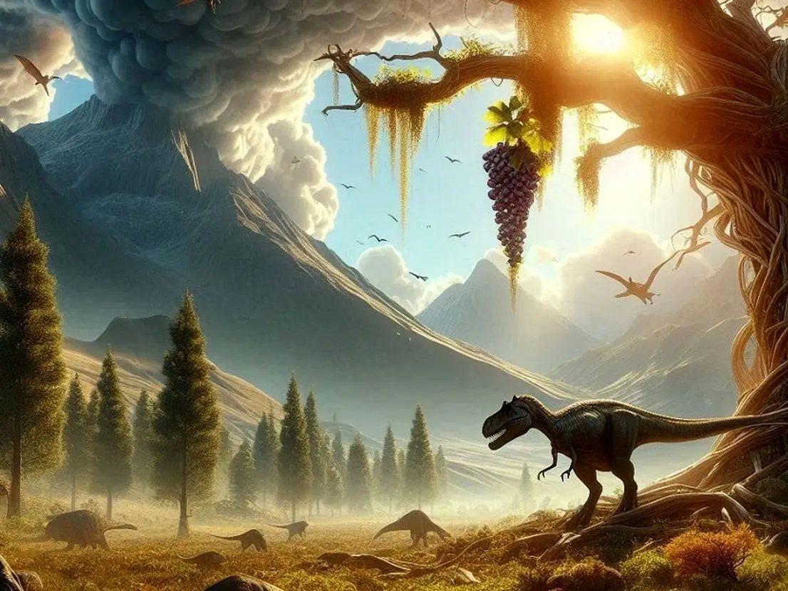 چرا انقراض «دایناسورها» باعث گسترش «انگور» شد؟!