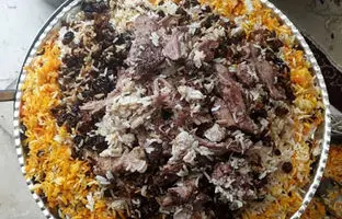 یک نذری متفاوت ؛ طرز تهیه ته چین گرمساری در محرم