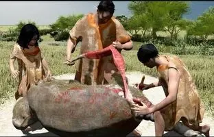 کشف شواهد قصابی یک جانور عجیب که تاریخ انسان در آمریکا را 20000 سال عقب برد!