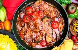 مُدَربَل بادمجان، غذای تونسی لذیذ و میهج